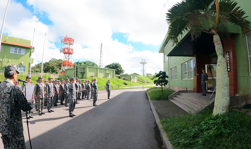 与座岳分屯基地へ感謝状①