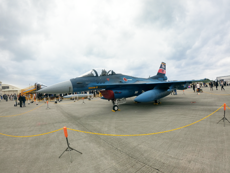 F-2A 538号機空自創設70周年記念特別塗装機