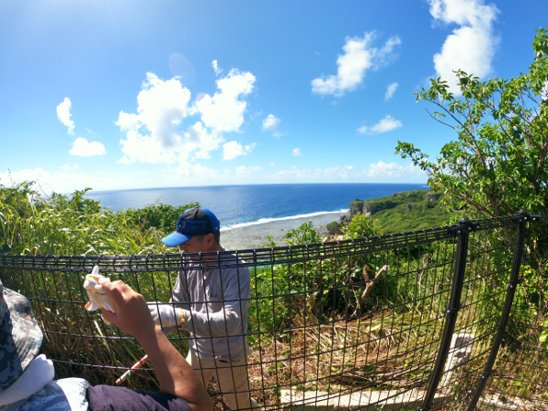 令和７年１０月慰霊碑周辺の清掃と慰霊碑塗装作業①-13