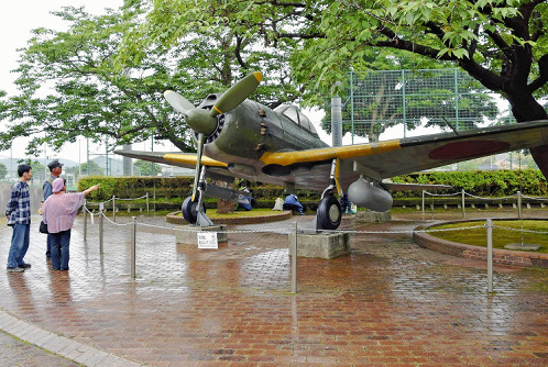 野外展示の戦闘機「隼」改修終了…出撃当時の姿